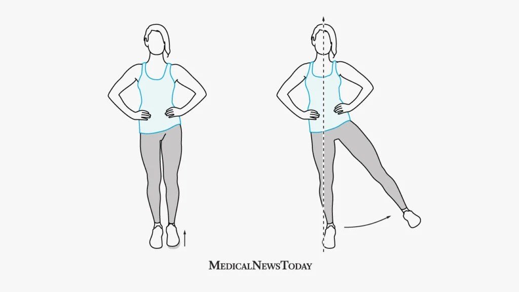 Standing leg lifts